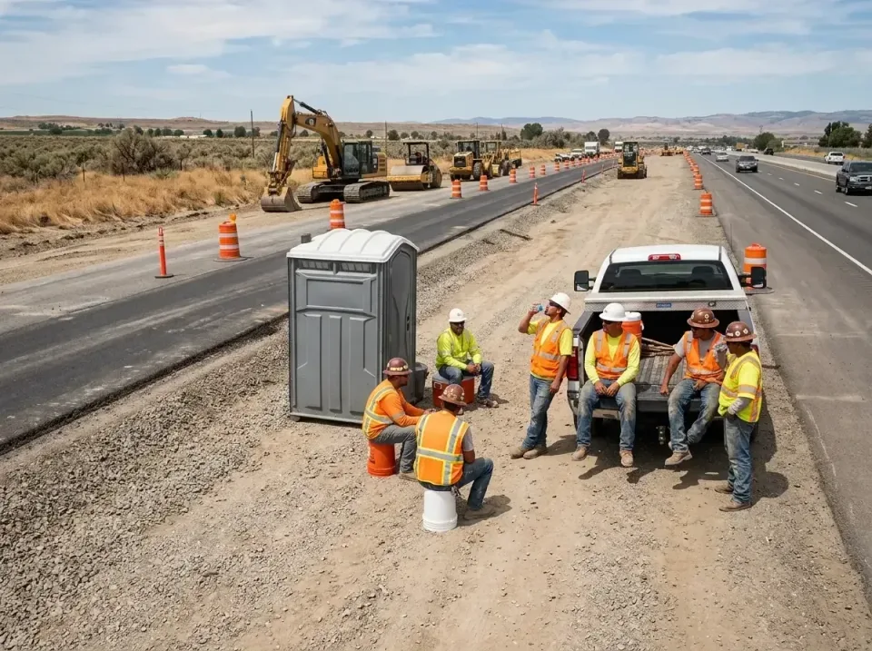 highway-road-construction-crew-007 — frequently asked questions, Porta Potty and Restroom Rentals in Spencer, IA